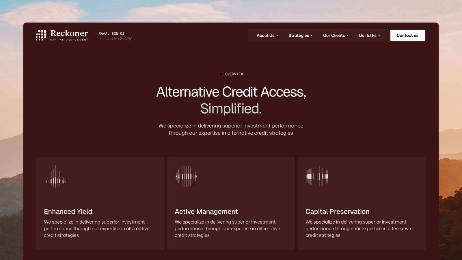 Financial Services Branding & Design Agency